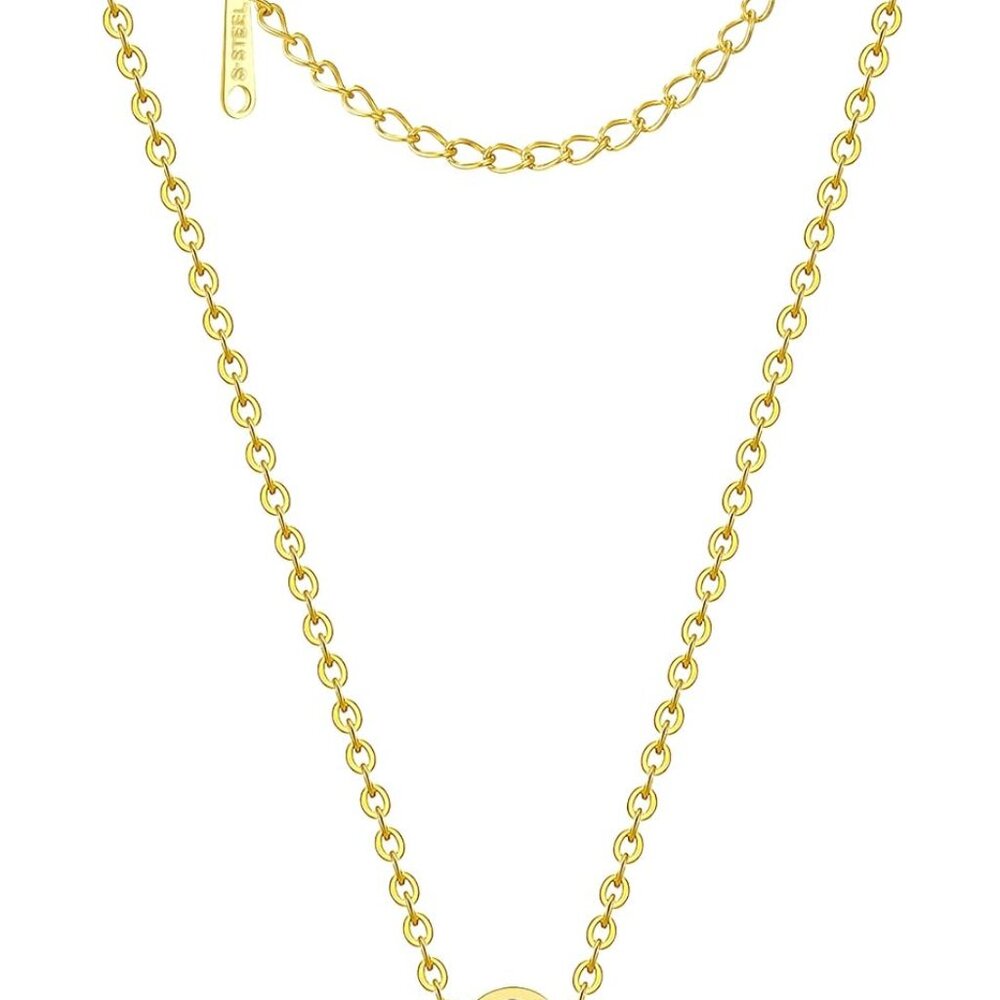 Clover Necklace for Women Four Leaf Clover Necklace Flower Lucky Pendant for Wom